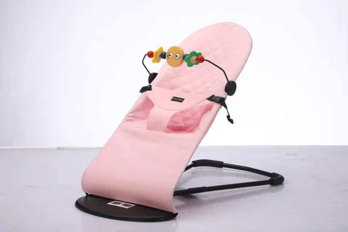 Infant Natural Swing Bouncer | Compact | Foldable and Multi Recline Back | Removable Toybar/Fidget Bar | 0-9 months