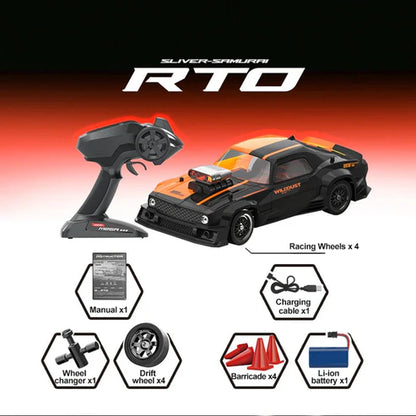 Whoosh metal RC car (DC 163A RTR) |1 : 16 | Gyro | 4WD | Drift | 50km/H