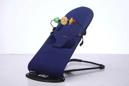Infant Natural Swing Bouncer | Compact | Foldable and Multi Recline Back | Removable Toybar/Fidget Bar | 0-9 months