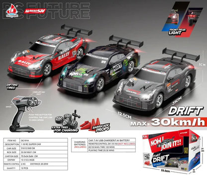 Whoosh metal RC car |1 : 16 | Lights | 4WD | Drift | 30km/H
