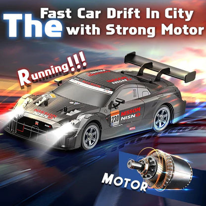 Whoosh metal RC car |1 : 16 | Lights | 4WD | Drift | 30km/H