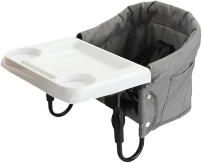 Kidspark baby high chair | hook on | portable | storage